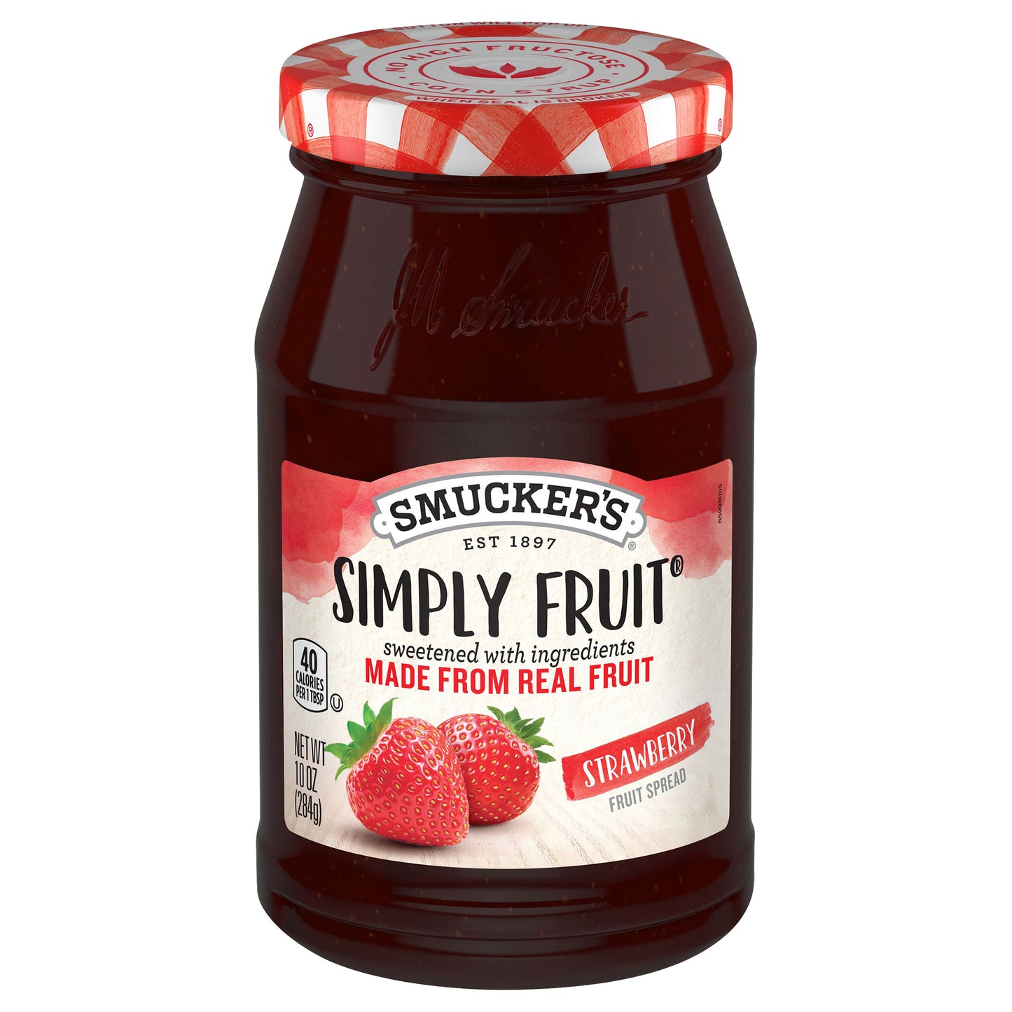 Smucker's Simply Fruit Strawberry Fruit Spread, 10 Ounces