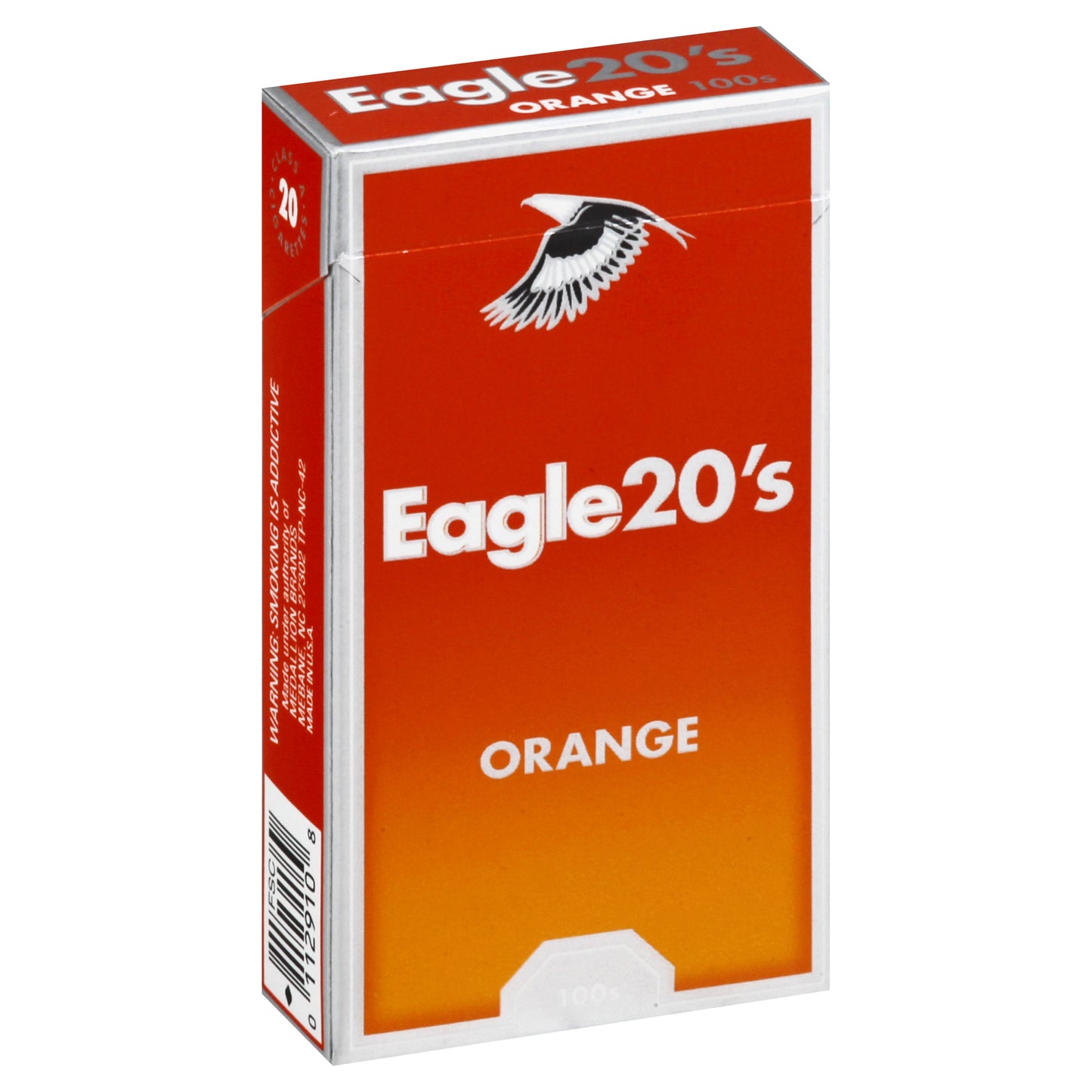 Eagle 20s Class A Orange 100s Cigarettes 20 ea