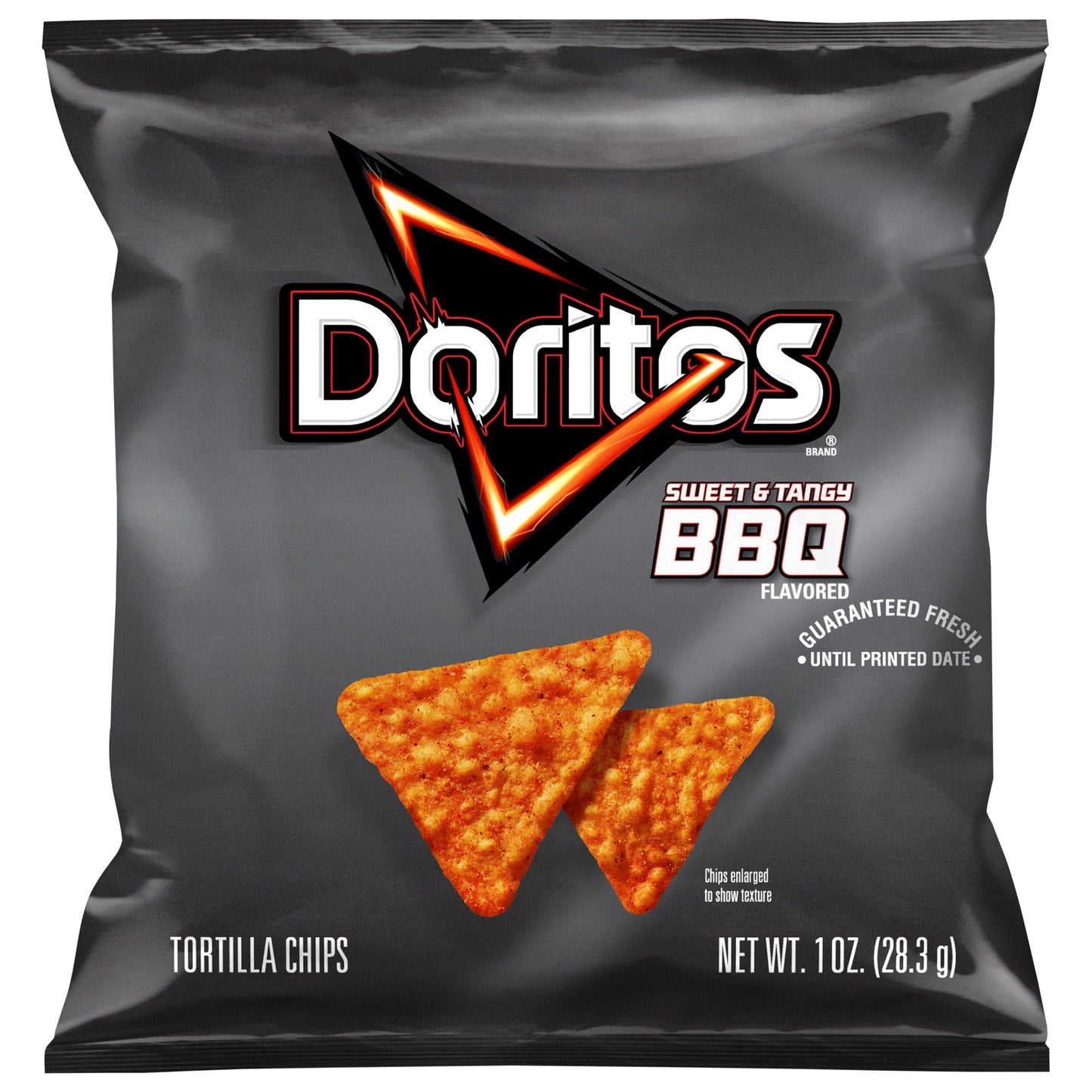 Doritos Tortilla Chips Sweet & Tangy BBQ Flavored 1 Oz
