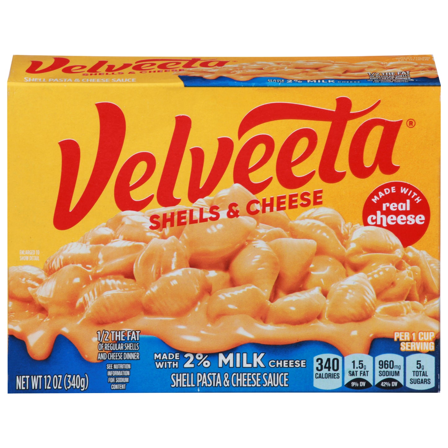 Velveeta Shell Pasta & Cheese Sauce 12 oz