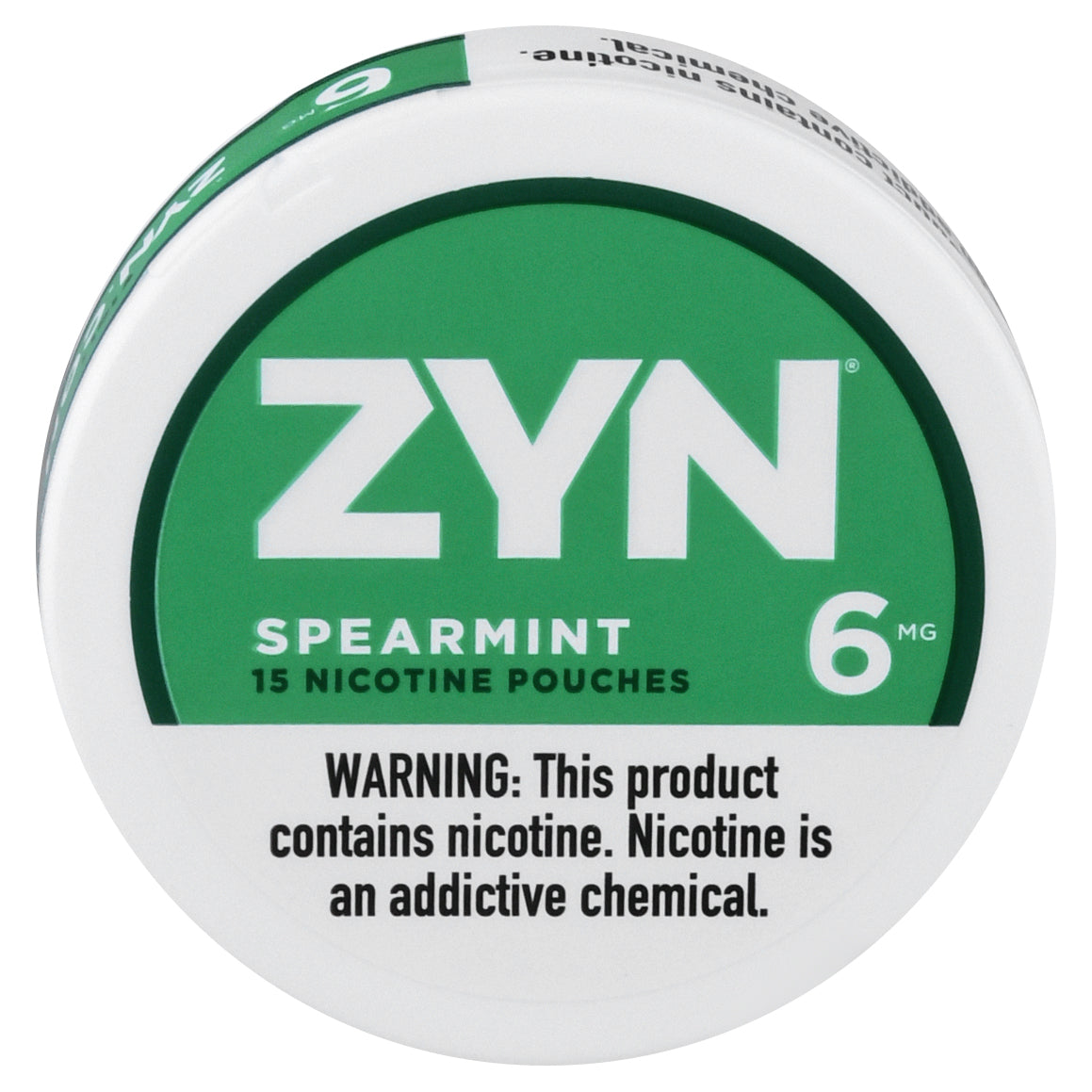 Zyn 6 mg Spearmint Nicotine Pouches 0.21 ea