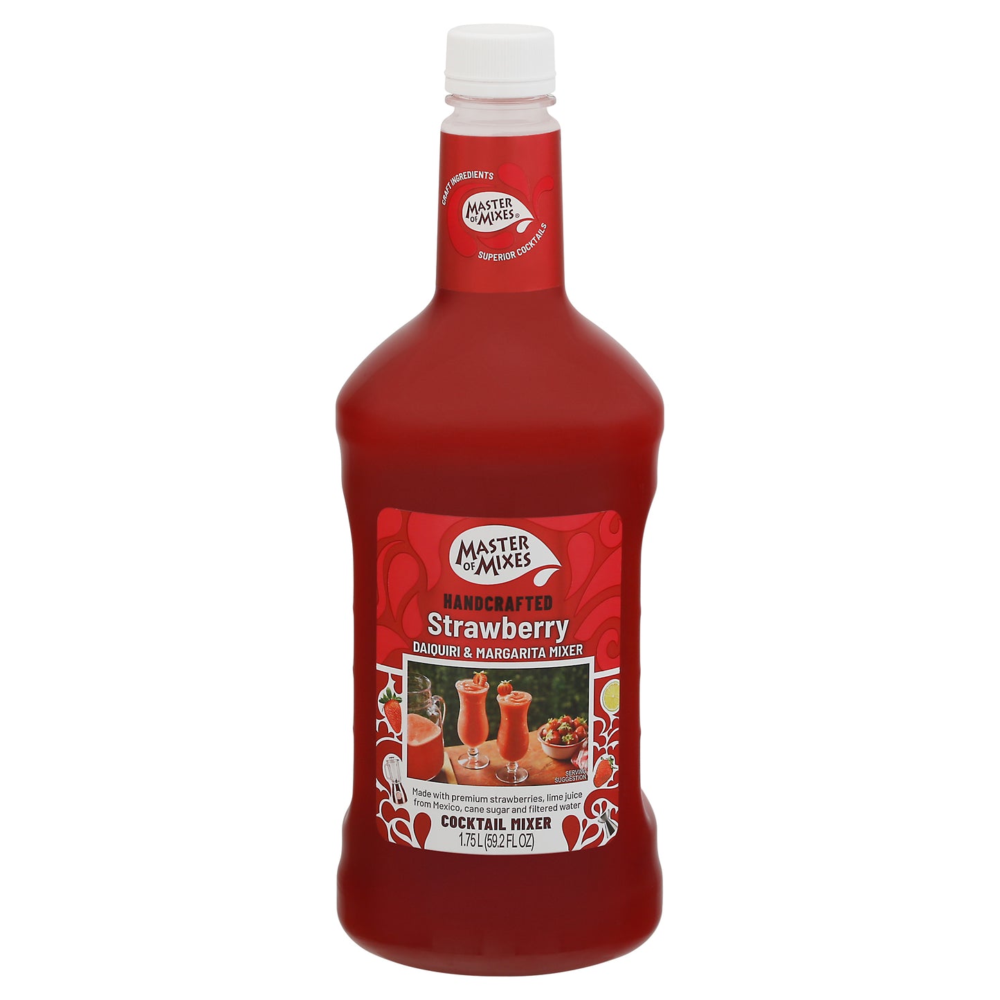 Master of Mixes Handcrafted Strawberry Cocktail Mixer 59.2 fl oz