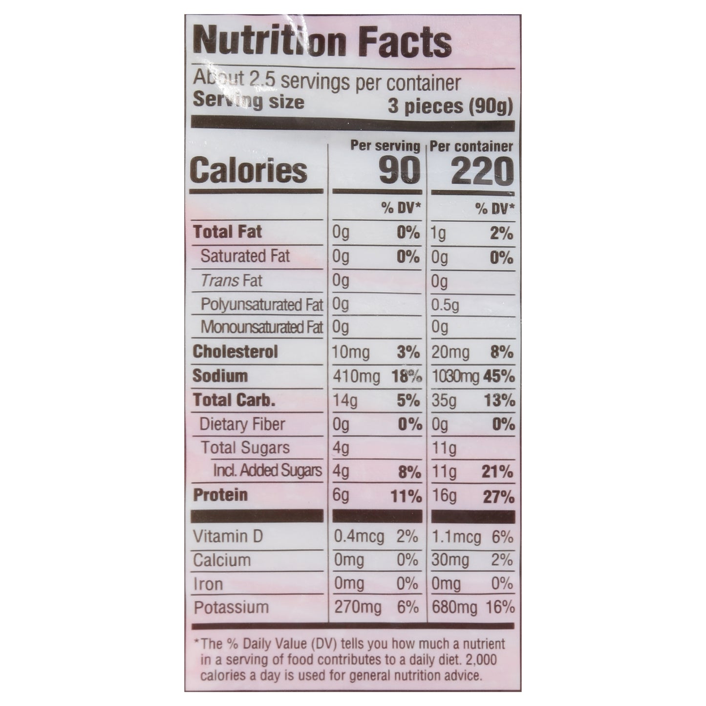 TransOcean Crab Classic Leg Style Imitation Crab 8 oz