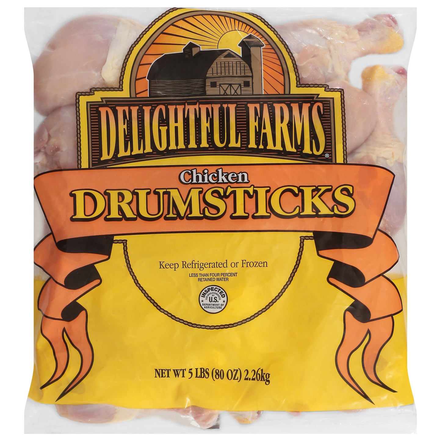 Delightful Farms Chicken Drumsticks 5 lb