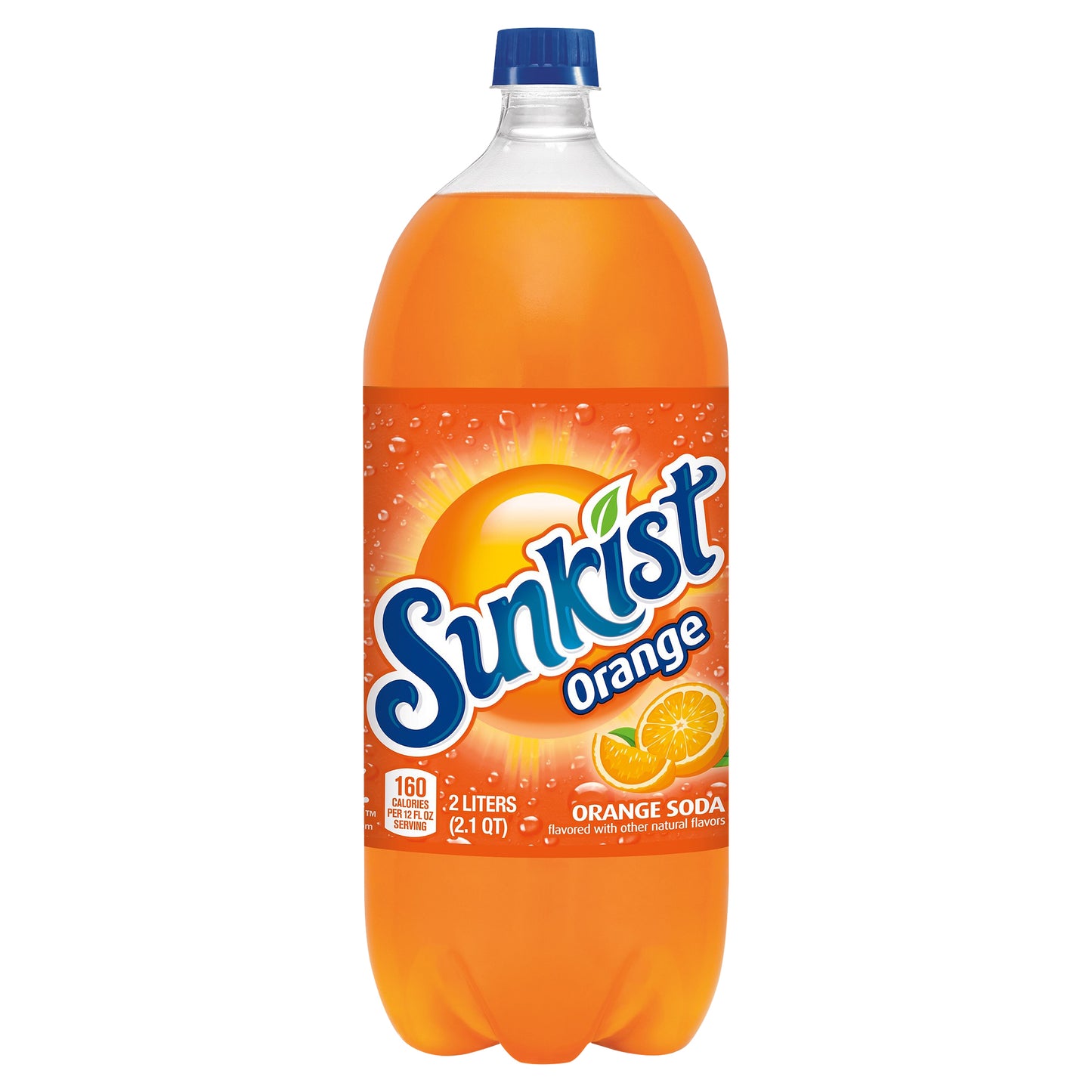 Sunkist Orange Soda, 2 L bottle
