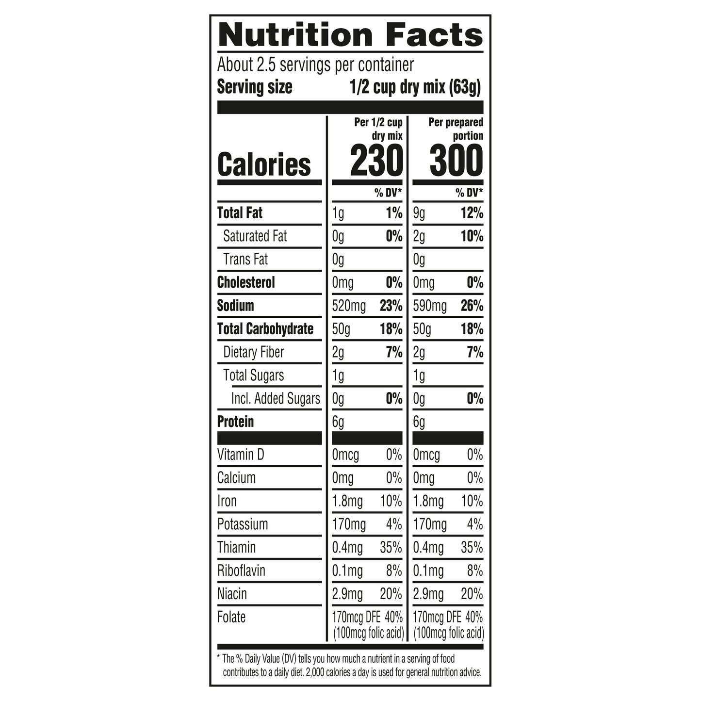 Knorr Rice Sides Chicken Long Grain Rice and Vermicelli Pasta Blend, 5.6 oz