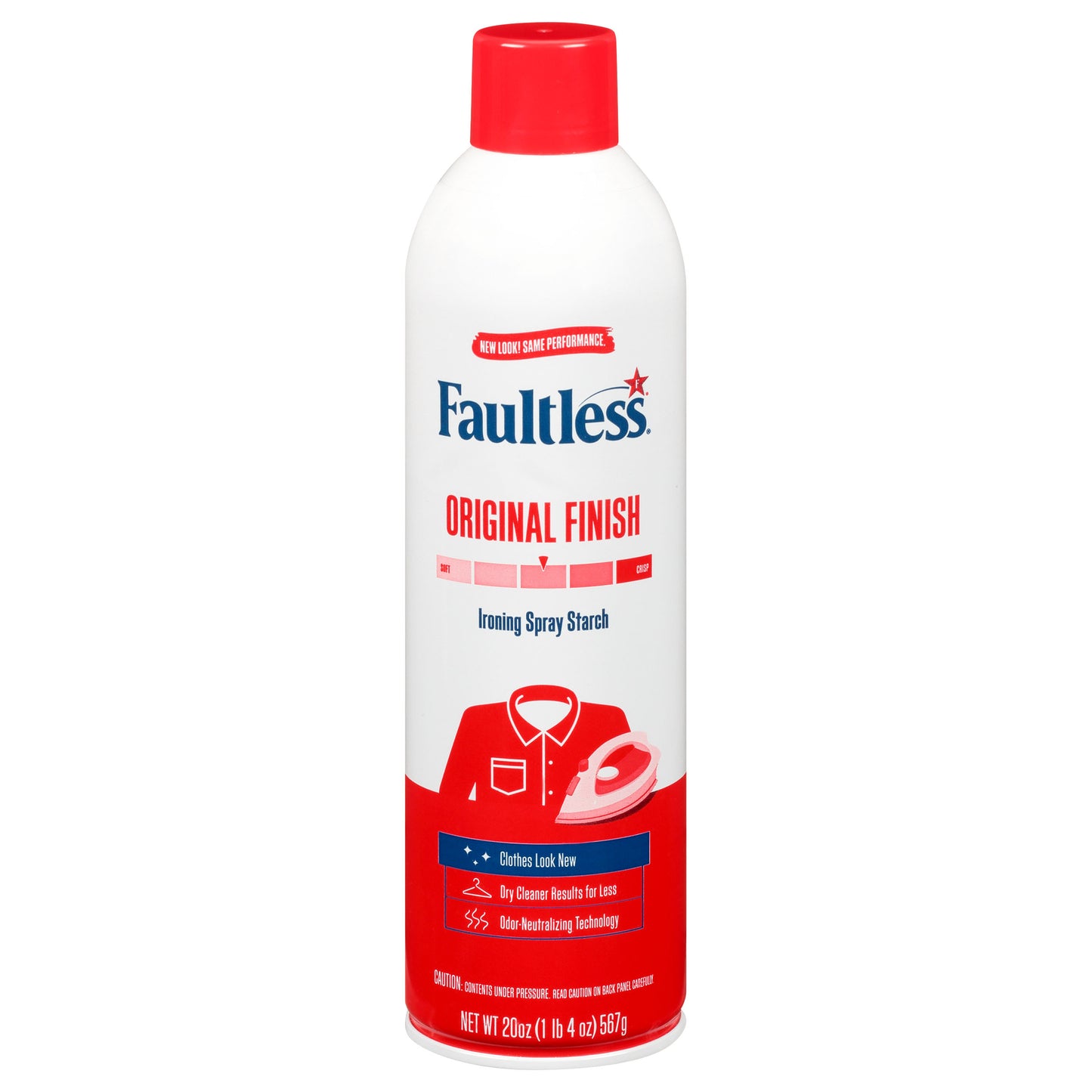 Faultless Original Finish Ironing Spray Starch 20 oz