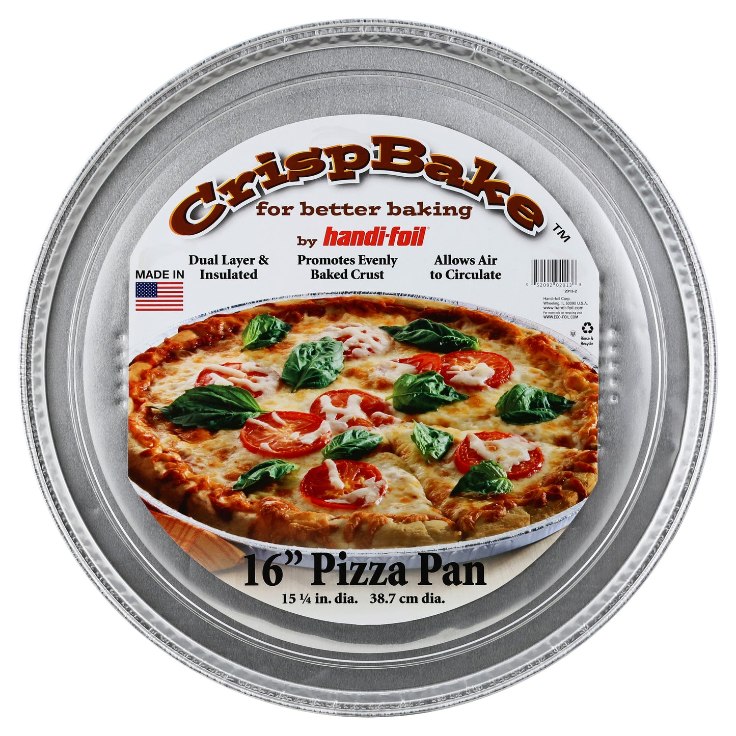 Handi Foil Crisp Bake Pizza Pan 1 ea