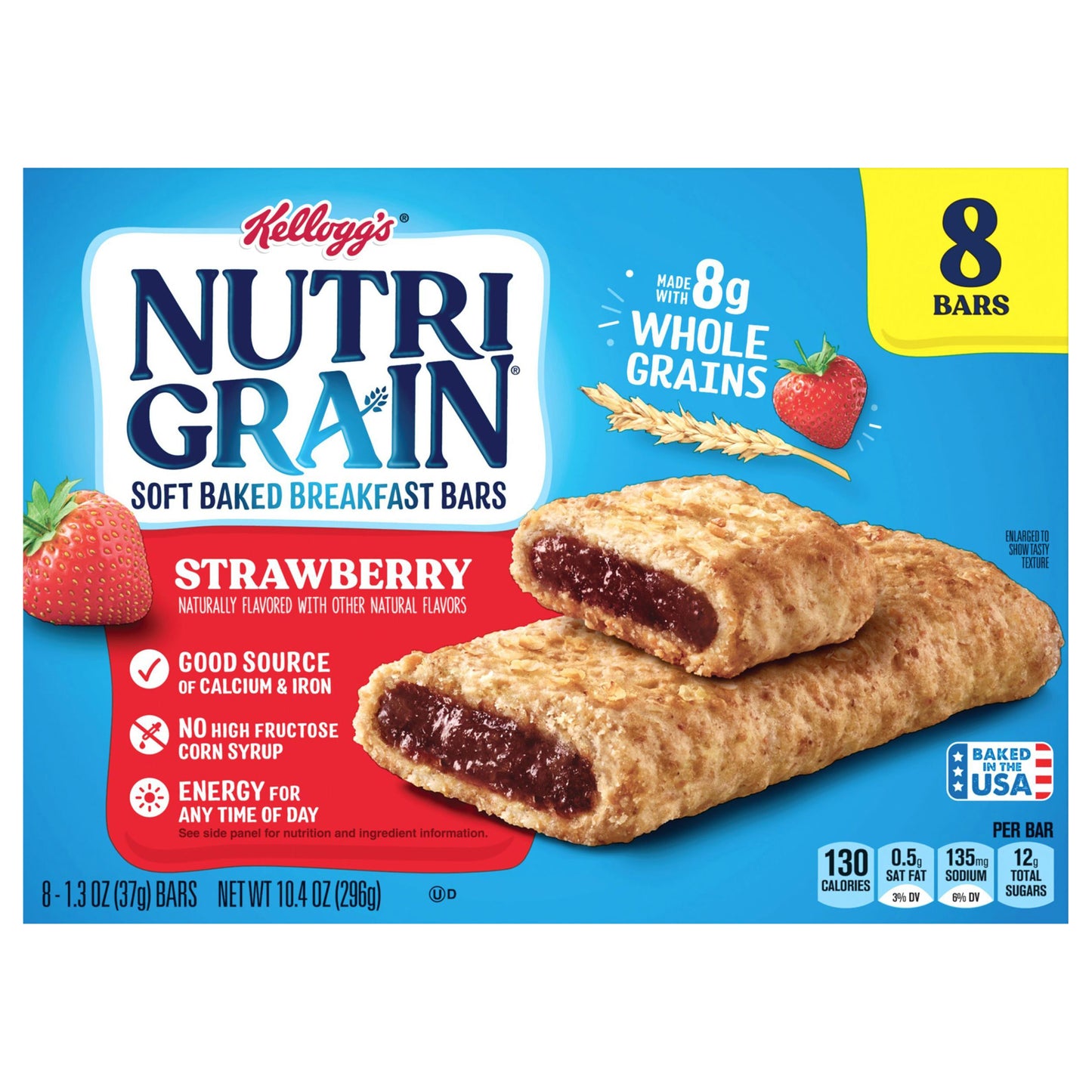 Nutri-Grain Strawberry Soft Baked Breakfast Bars