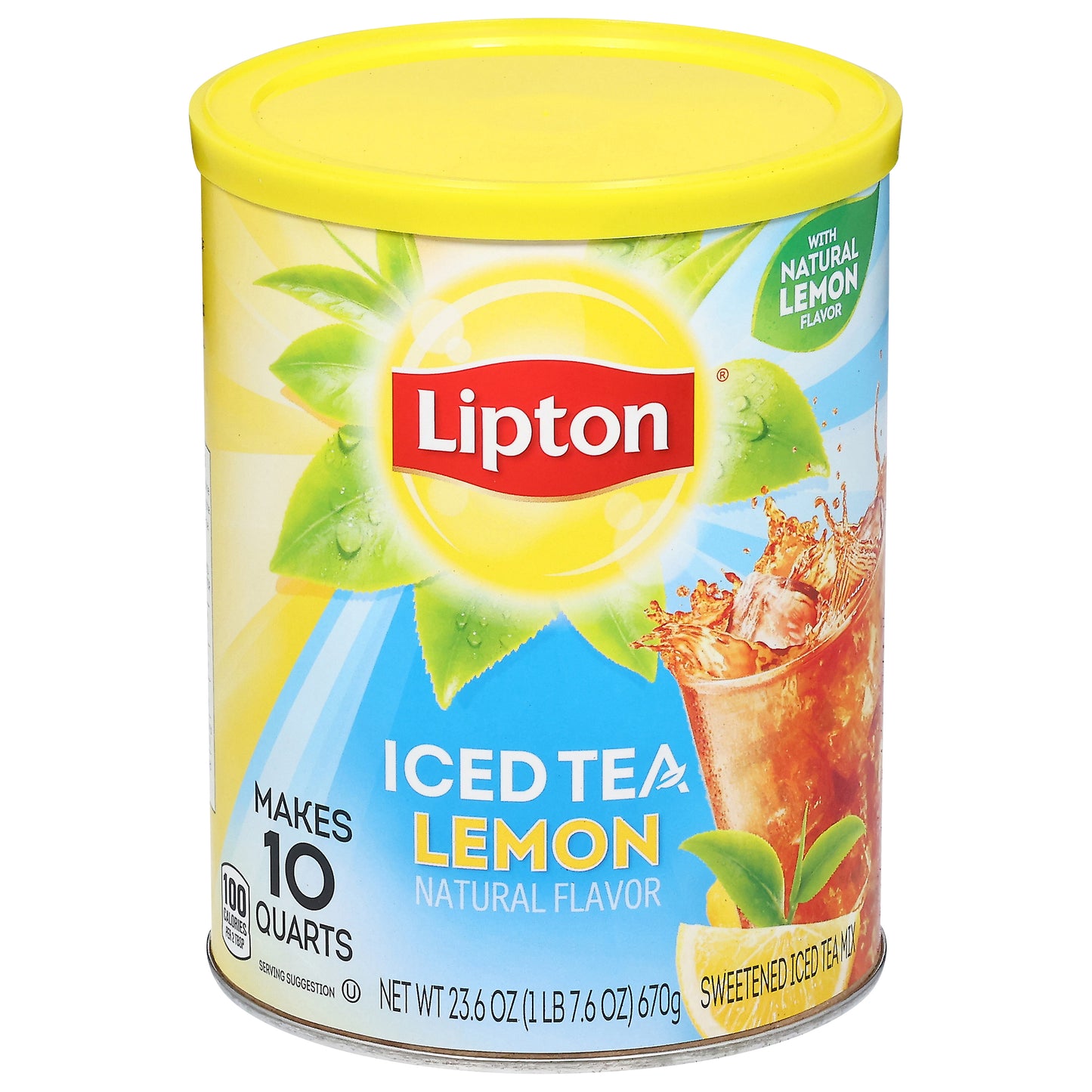 Lipton Lemon Iced Tea 23.6 oz