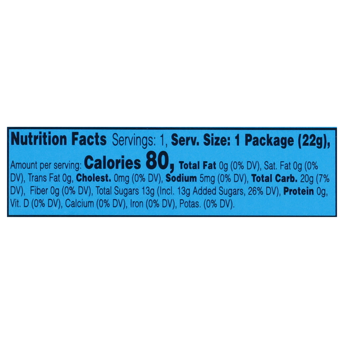 Mike and Ike Chewy Berry Blast Candy 0.78 oz