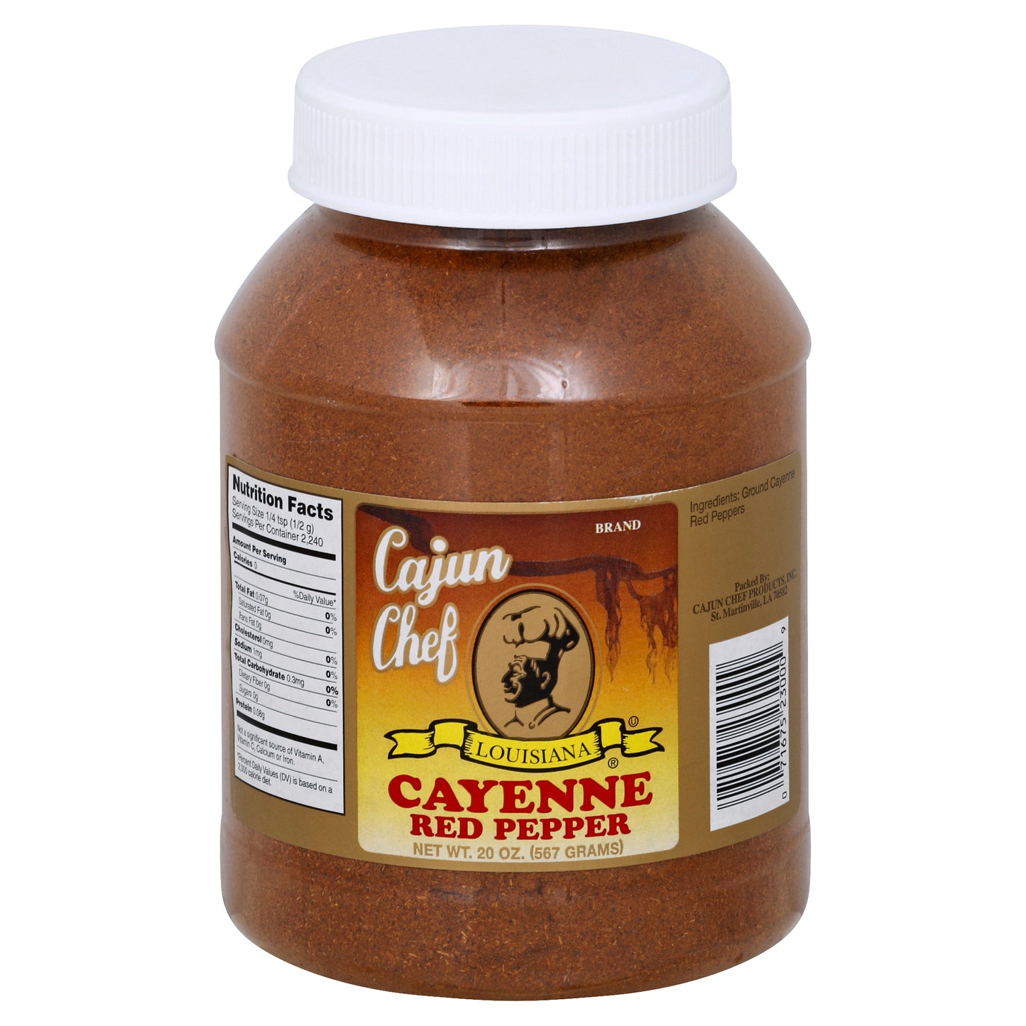 Cajun Chef Red Pepper 20 oz