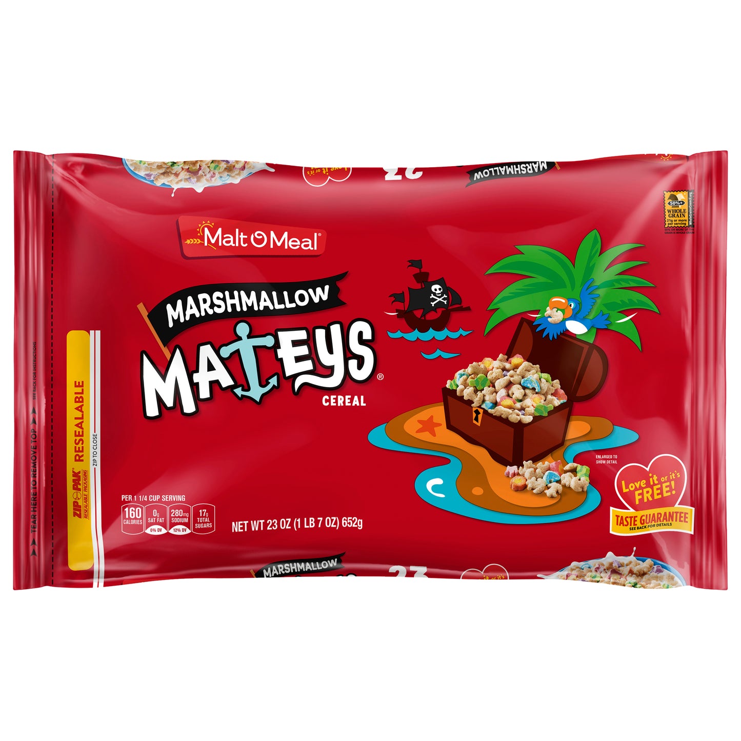 Malt O Meal Mateys Family Size Marshmallow Cereal 23 oz