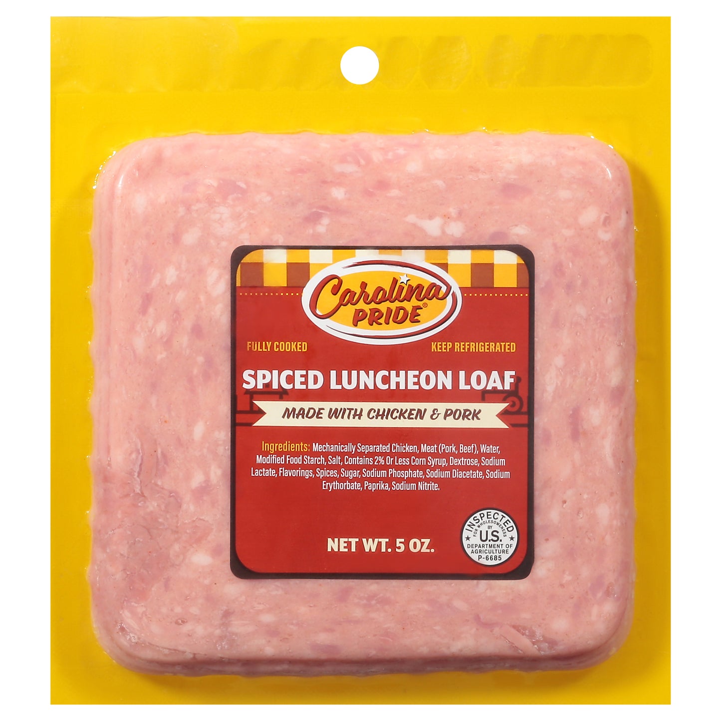Carolina Pride Spiced Luncheon Loaf 5 oz