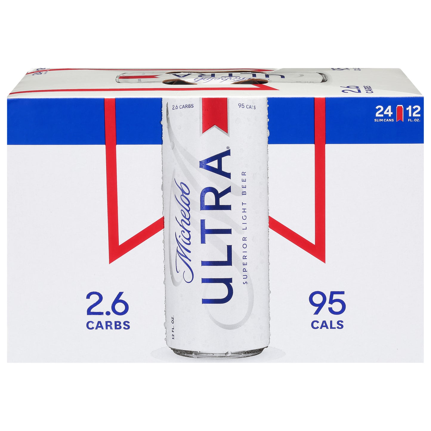 Michelob Ultra Superior Light Beer 24 - 12 fl oz Cans