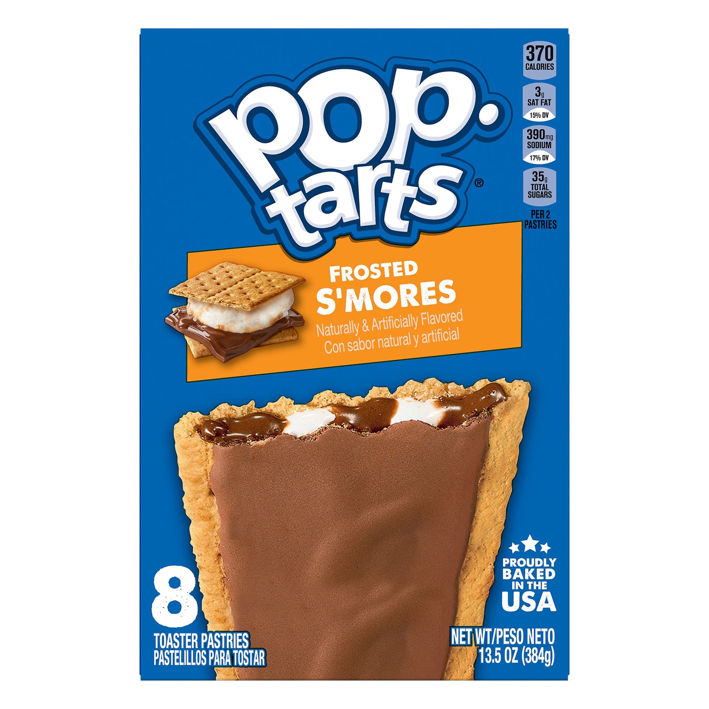 Pop-Tarts 8 Pack Frosted S'mores Toaster Pastries 8 ea