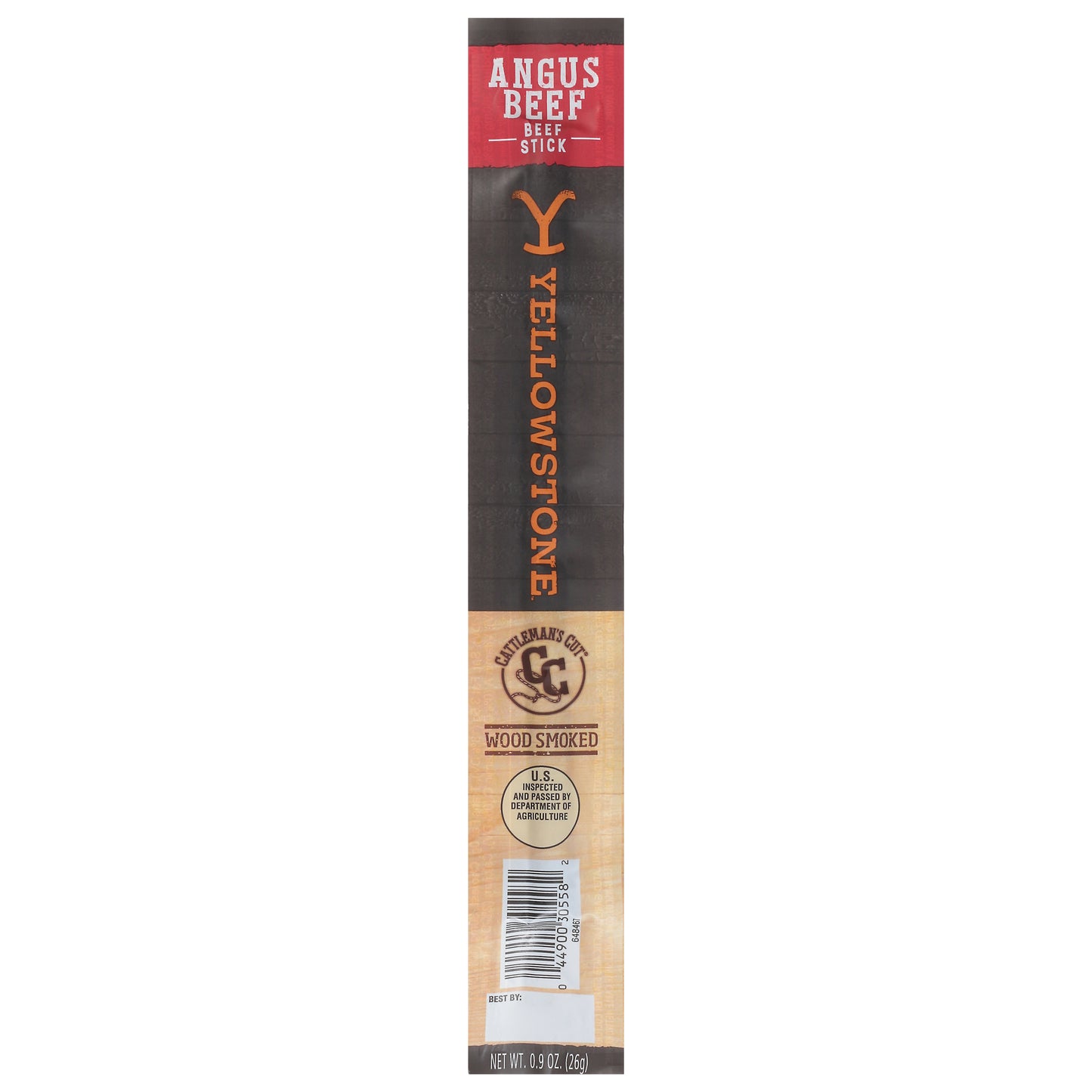 Cattleman's Cut Yellowstone Wood Smoked Angus Beef Beef Stick 0.9 oz