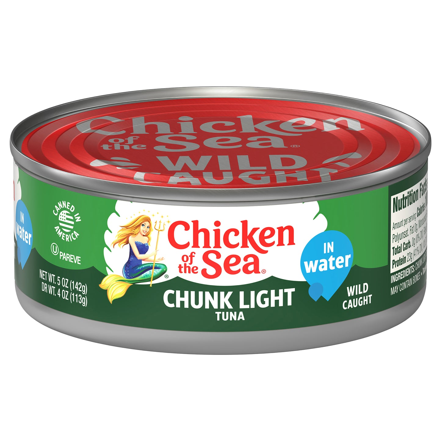 Chicken of the Sea Chunk Light Tuna in Water 5 oz