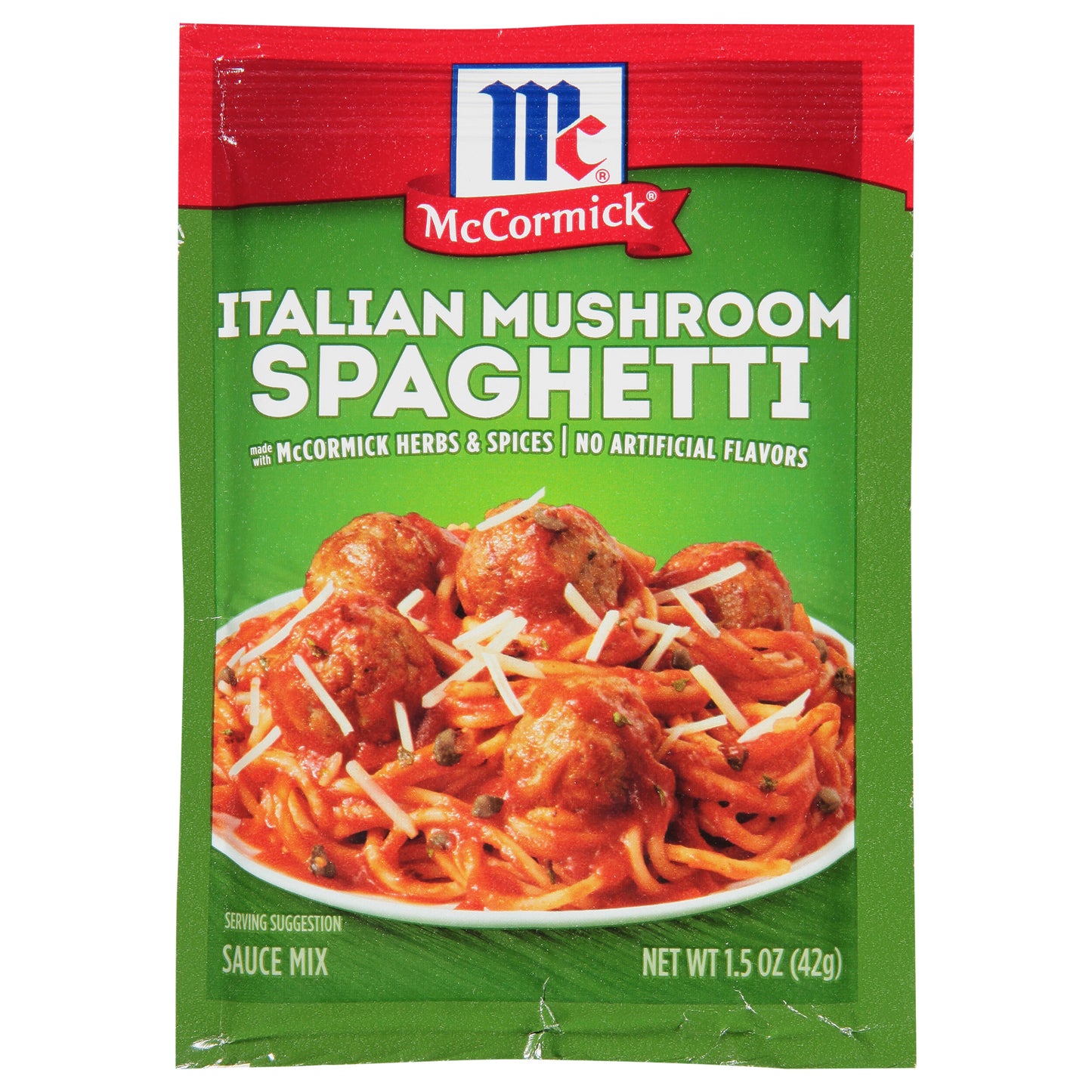 McCormick Italian Mushroom Spaghetti Sauce, 1.5 oz