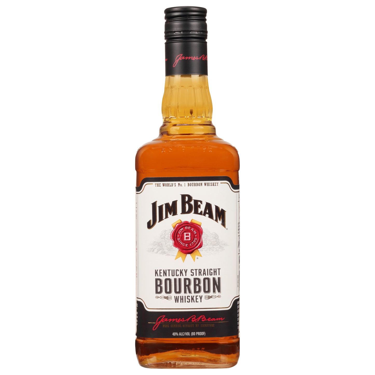 Jim Beam Kentucky Straight Bourbon Whiskey 750 ml