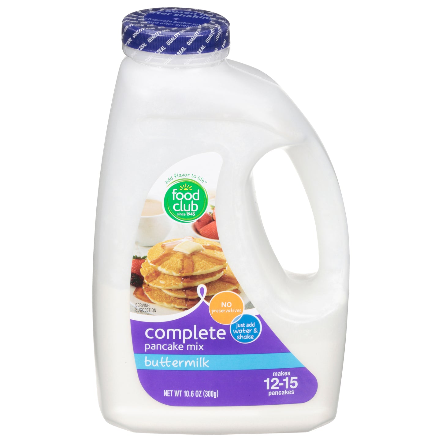Food Club Complete Buttermilk Pancake Mix 10.6 oz