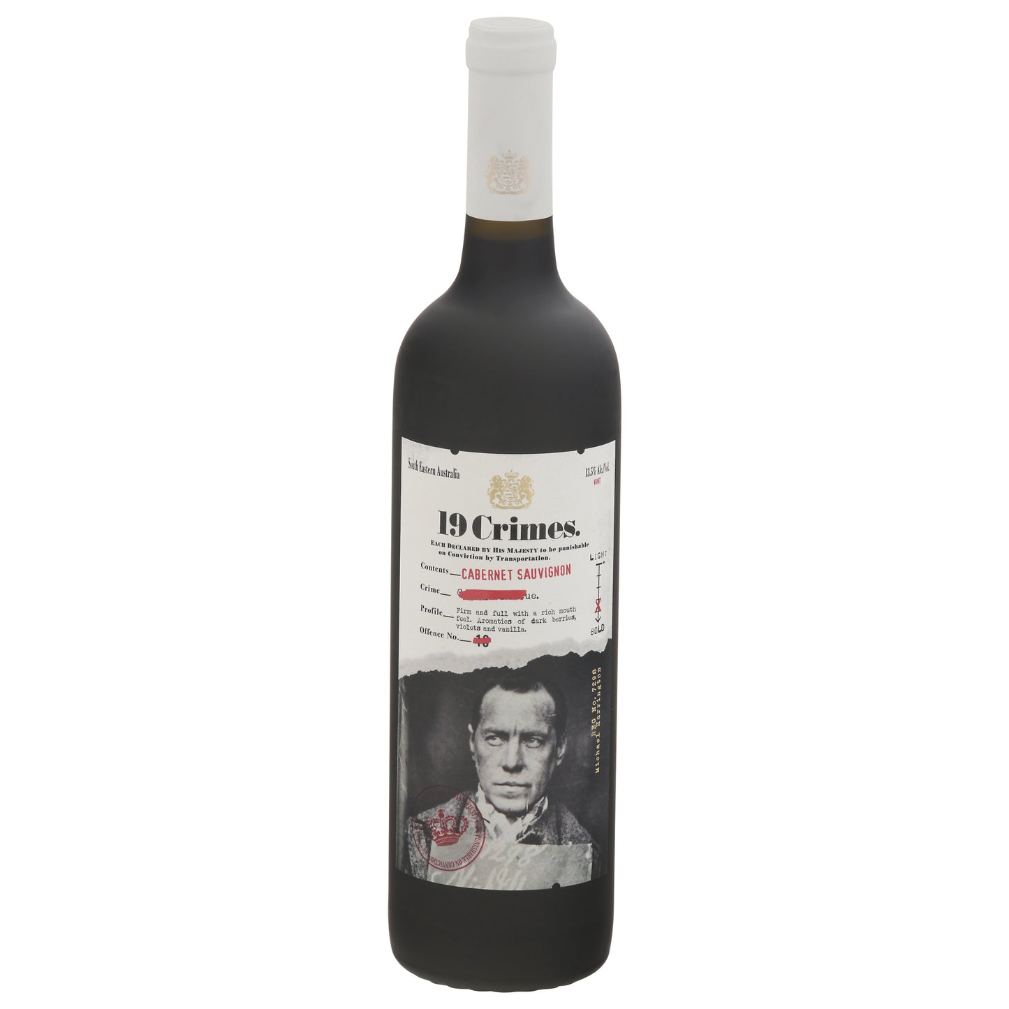 19 Crimes South Eastern Australia Cabernet Sauvignon 750 ml