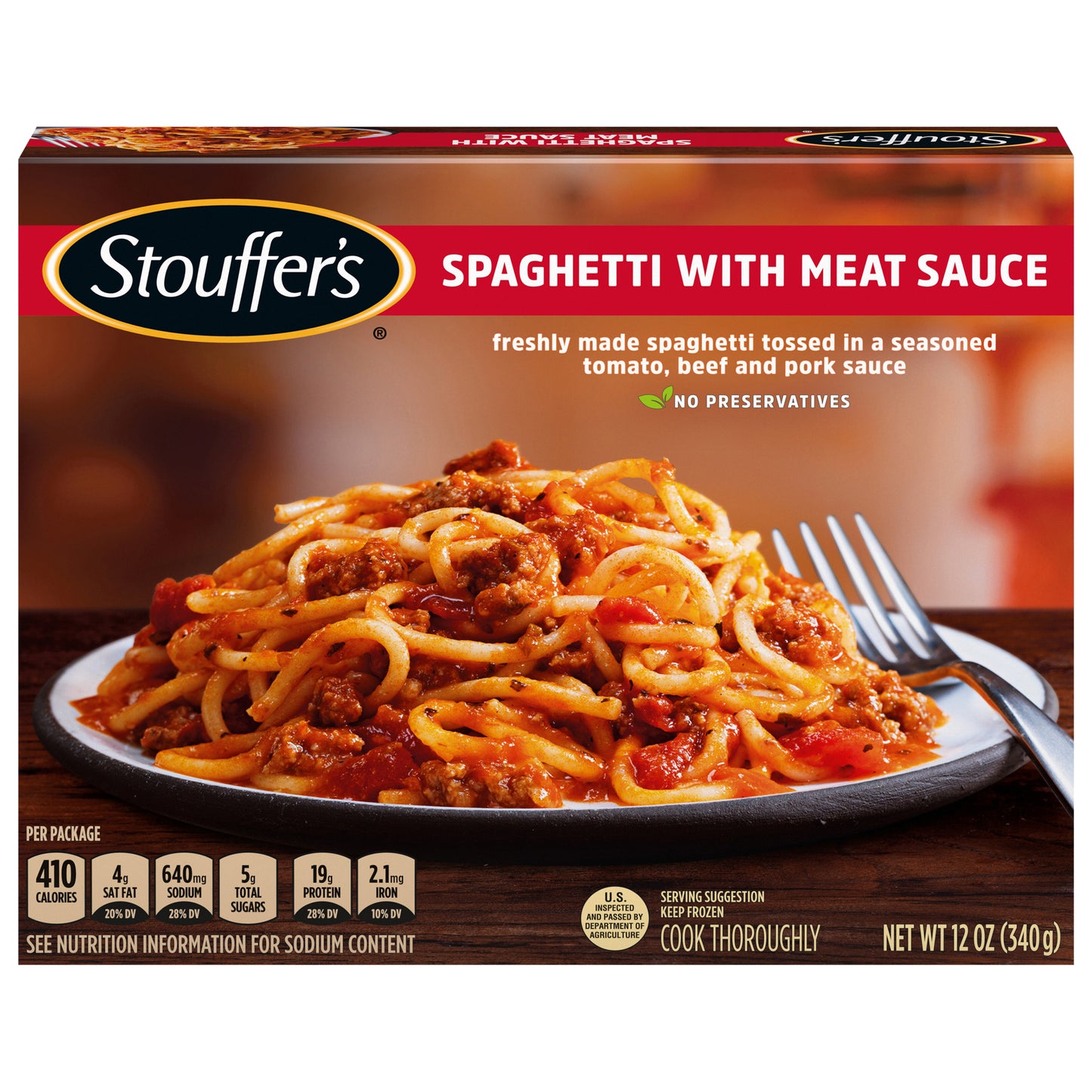 Stouffer's Spaghetti with Meat Sauce with Meat Sauce 12 oz