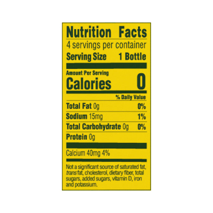 Topo Chico Mineral Water Twist of Lime Glass Bottles, 12 fl oz, 4 Pack