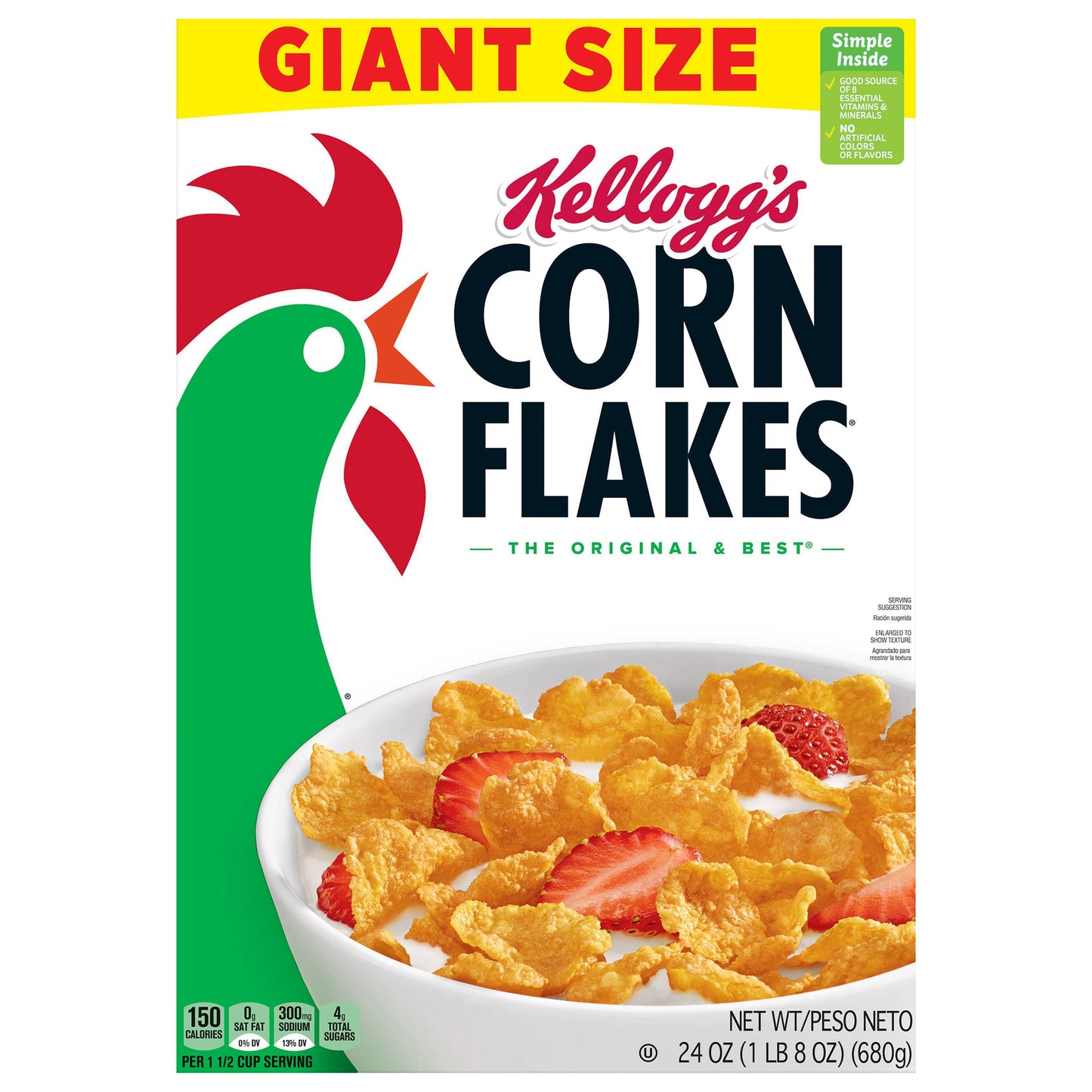 Kellogg's® Corn Flakes Original Breakfast Cereal