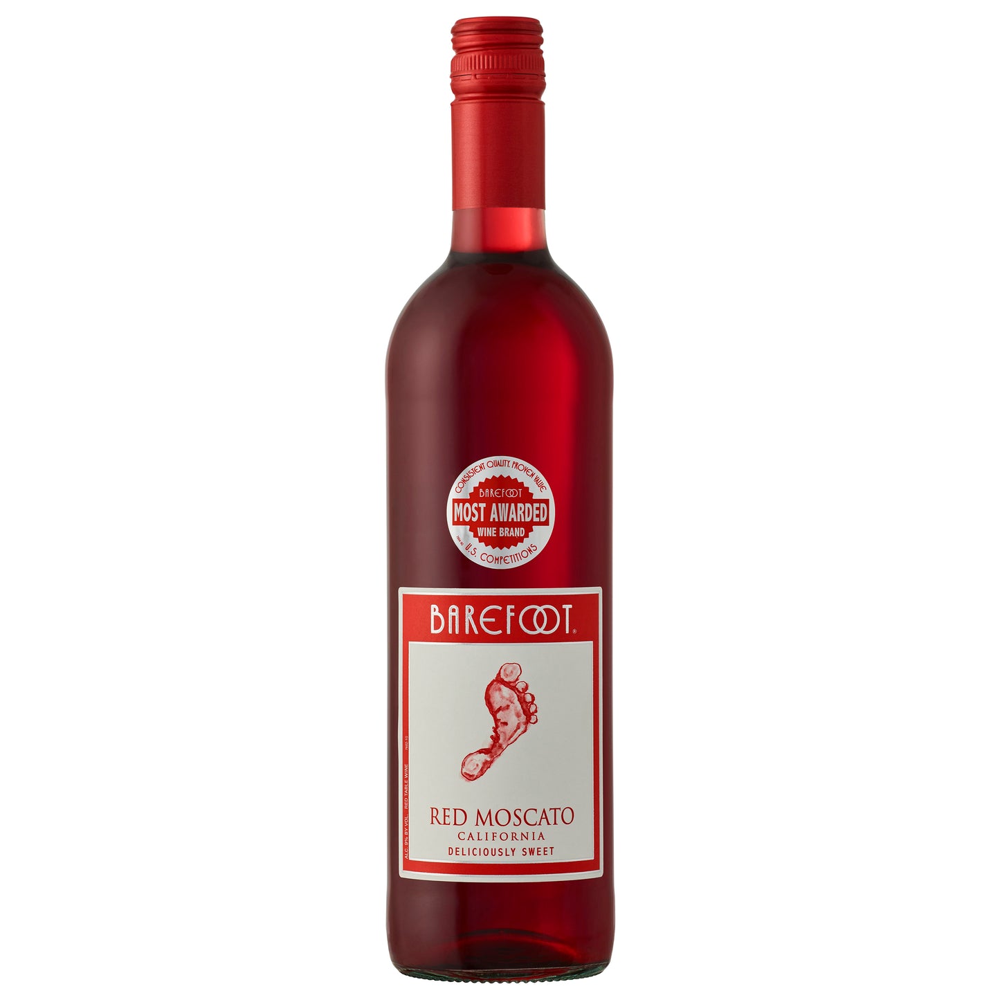 Barefoot Cellars Red Moscato Red Wine 750ml