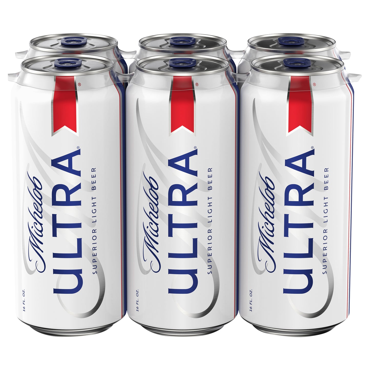 Michelob Ultra® Light Beer, 6 Pack 16 fl. oz. Cans