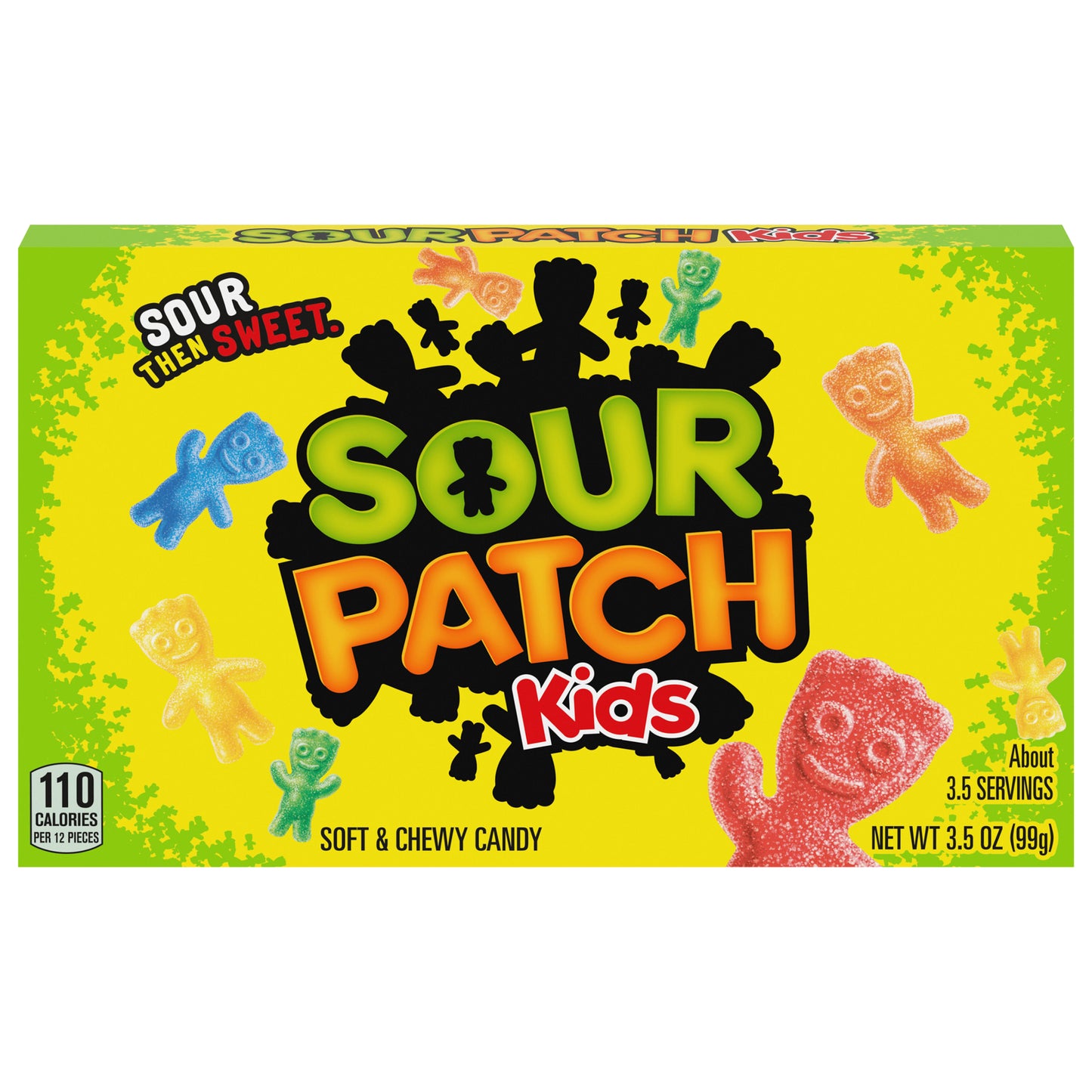 SOUR PATCH KIDS Original Soft & Chewy Candy, 3.5 oz Box