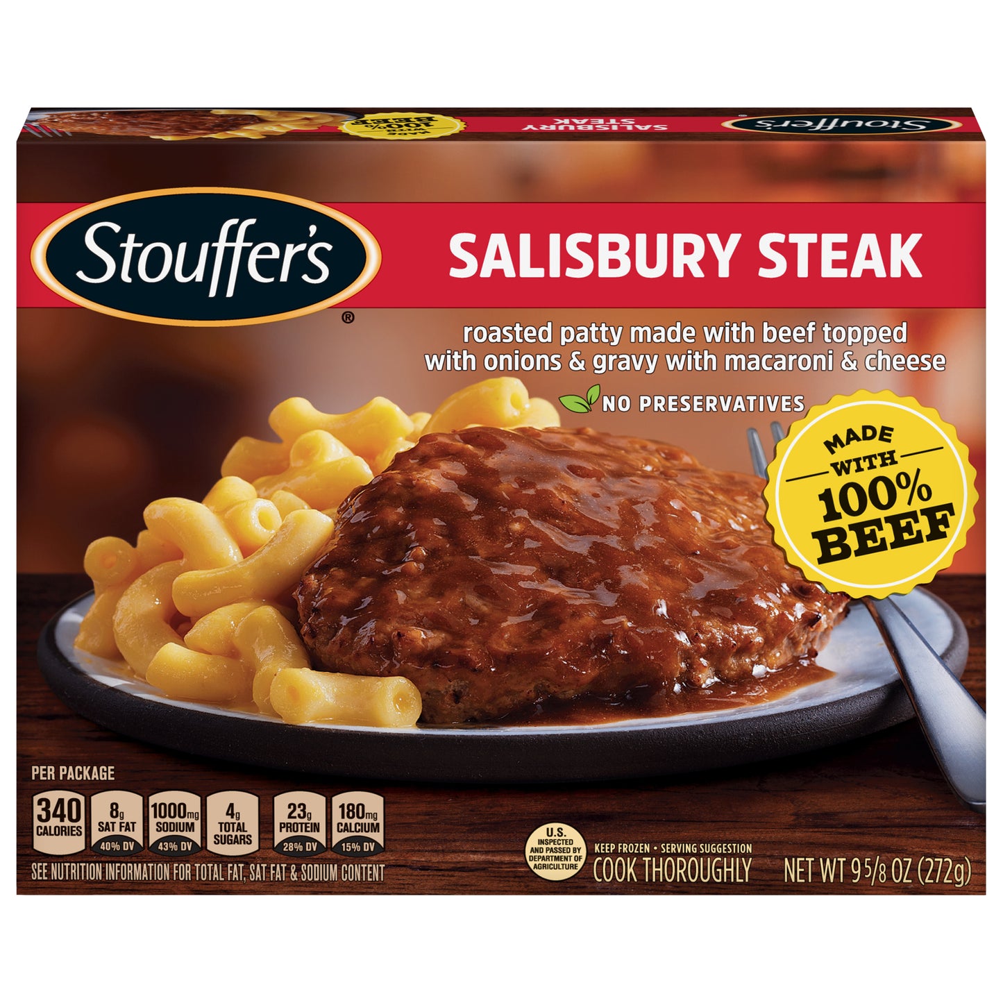 Stouffer's Salisbury Steak 9.375 oz