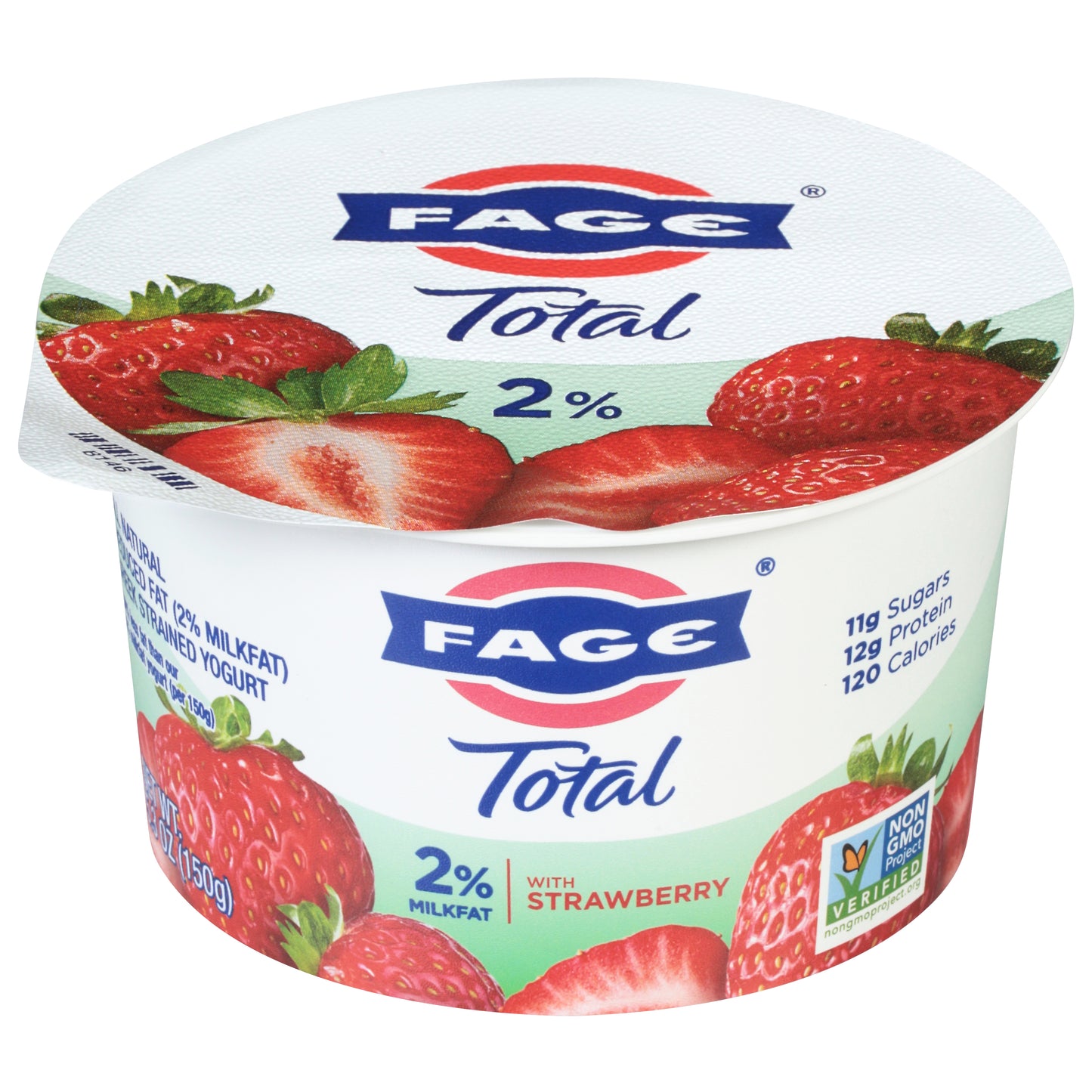 Fage Total Greek Strained Yogurt with Strawberry 5.3 oz