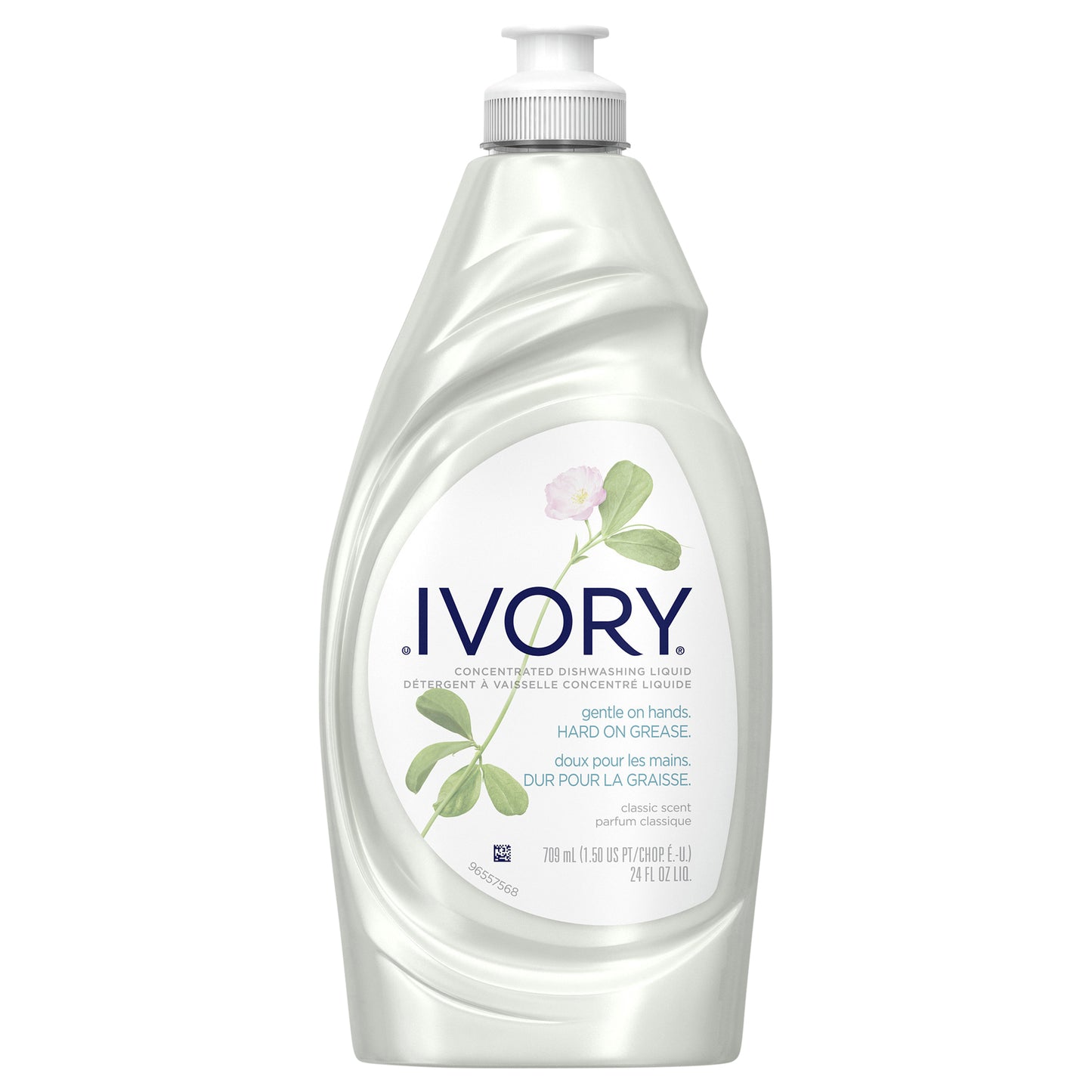 Ivory Concentrated Dishwashing Liquid, Classic Scent, 709ml