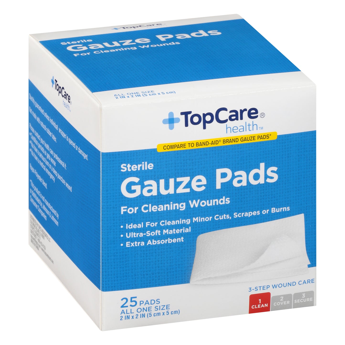 TopCare Health Sterile Gauze Pads 25 ea
