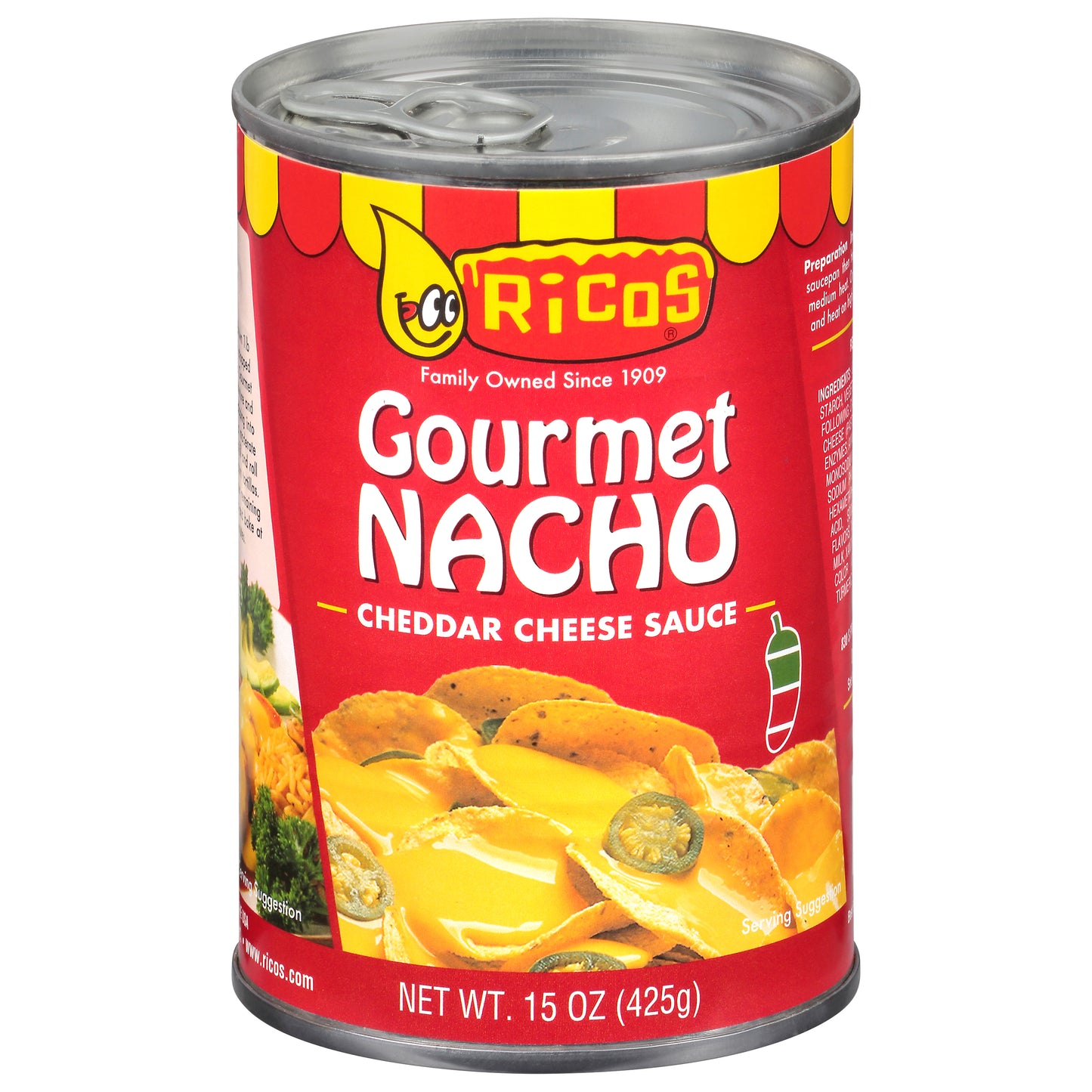 Ricos Gourmet Nacho Cheddar Cheese Sauce 15 oz