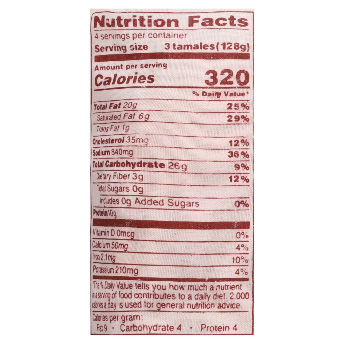 Texas Tamale Gourmet Beef Tamales 12 ea