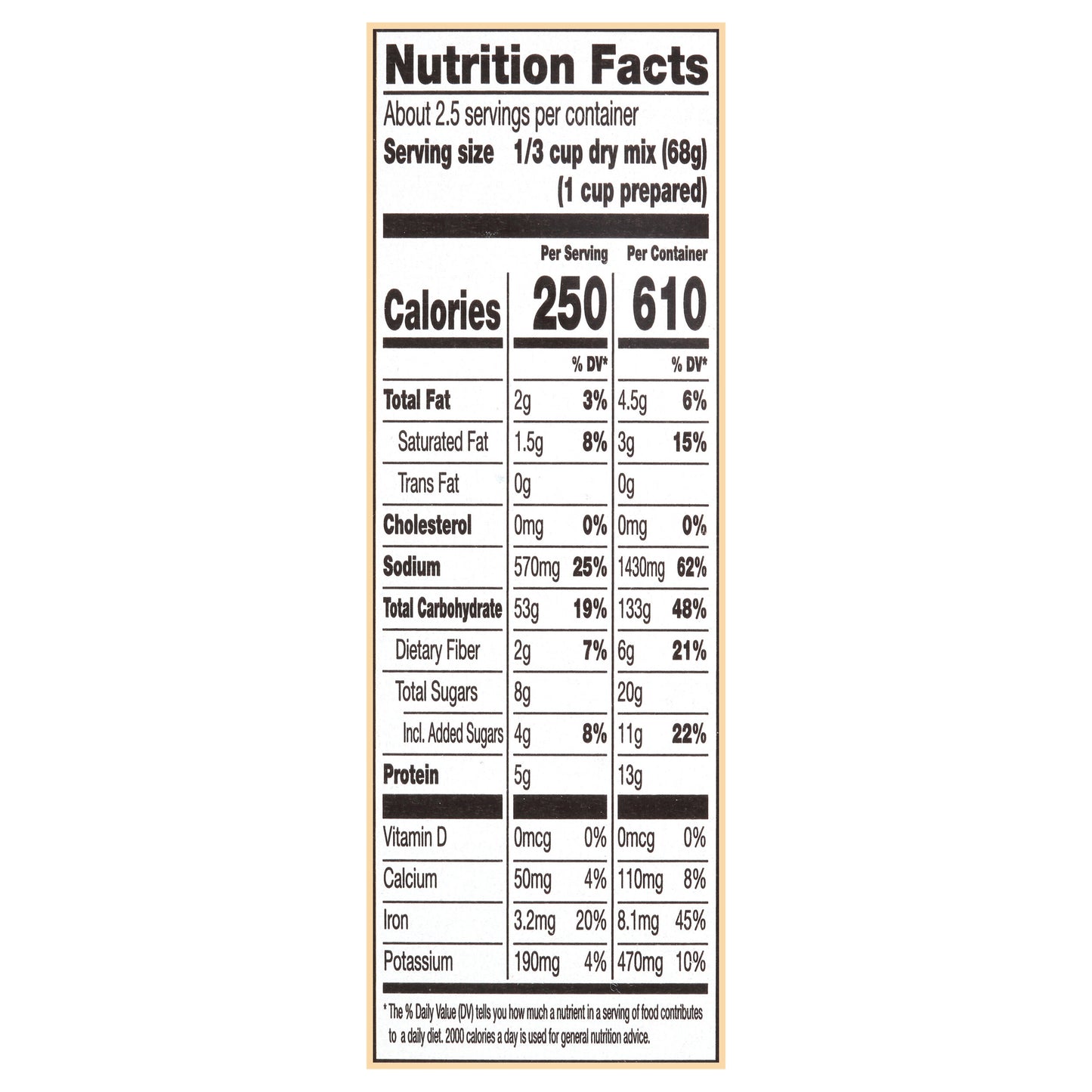Zatarain's Caribbean Rice, 6 oz