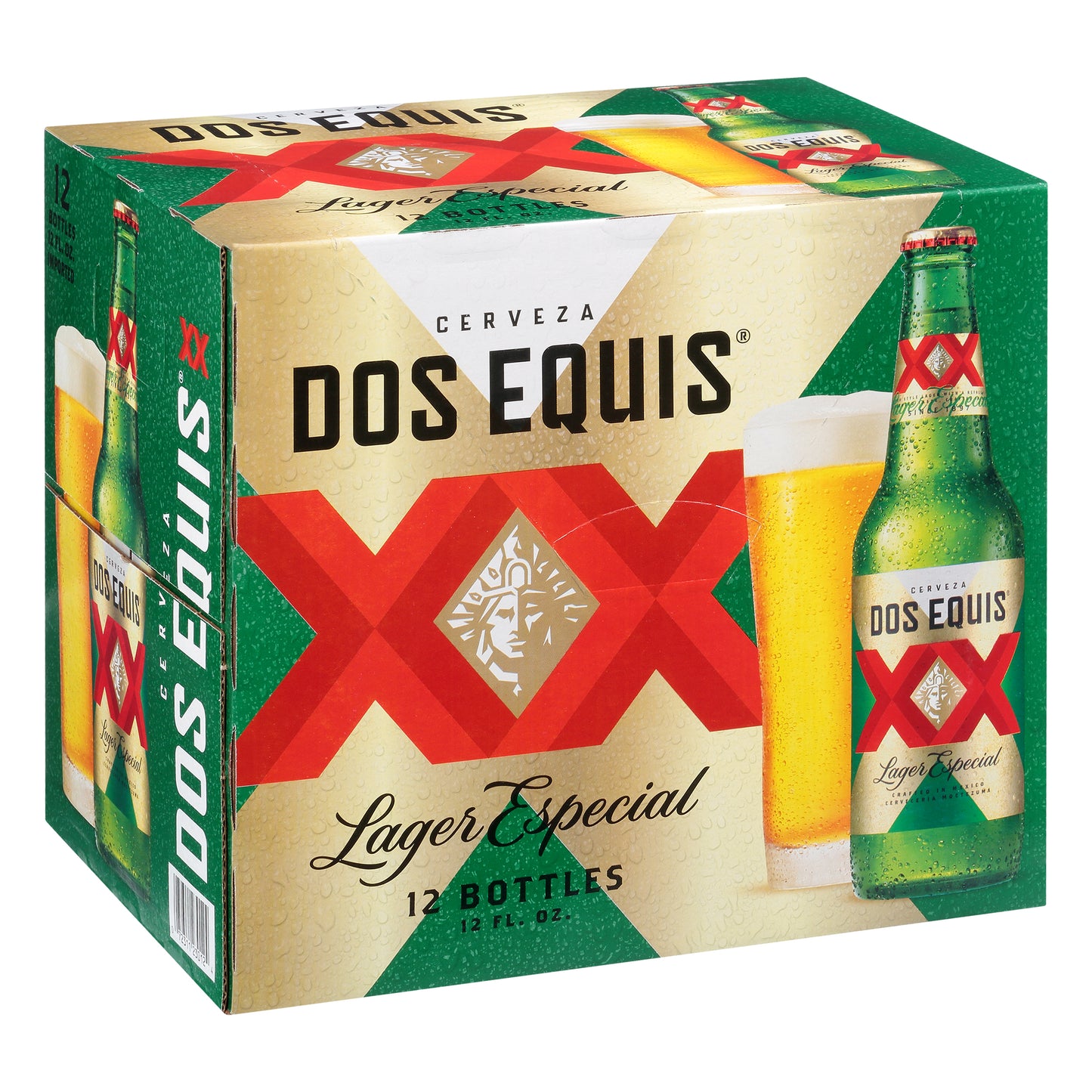 Dos Equis Lager Especial Beer 12 ea