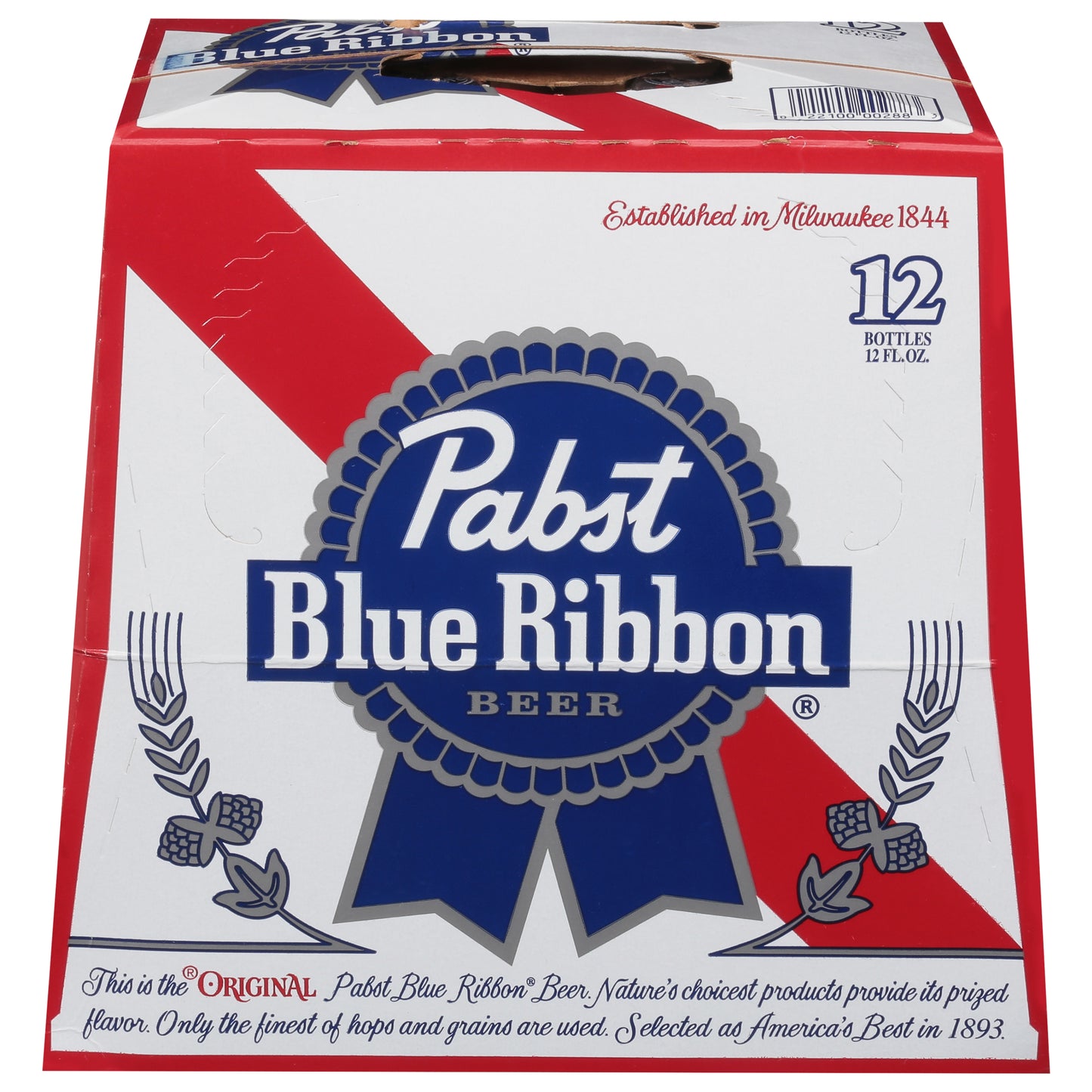 Pabst Blue Ribbon Beer 12 - 12 fl oz Bottles