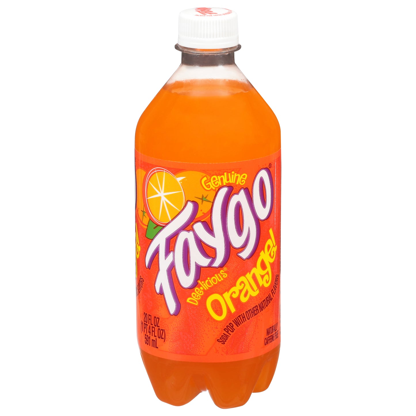 Faygo Orange Soda 20 fl oz