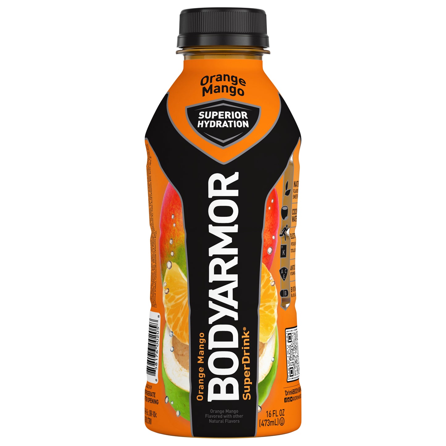 BODYARMOR Sports Drink Orange Mango, 16 fl oz
