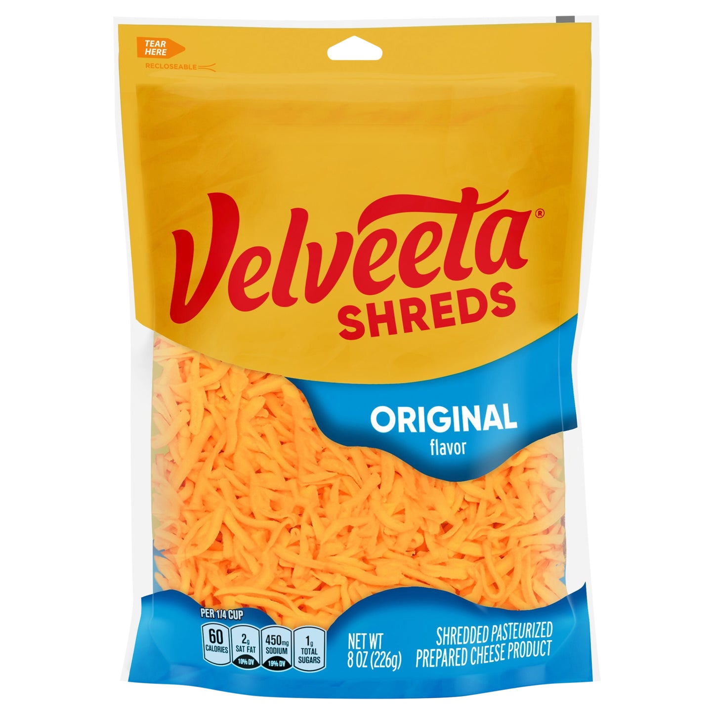 Velveeta Shreds Original Flavor Shredded Cheese 8 oz