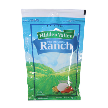 Hidden Valley The Original Ranch Dressing, Shelf Stable, Portion Control Pouch, 1.5 oz