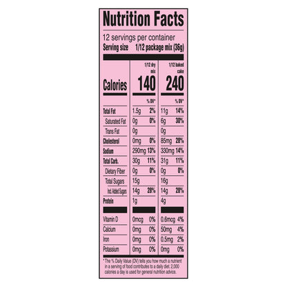Duncan Hines Dolly Parton's Favorite Banana Flavored Cake Mix, 15.25 oz.