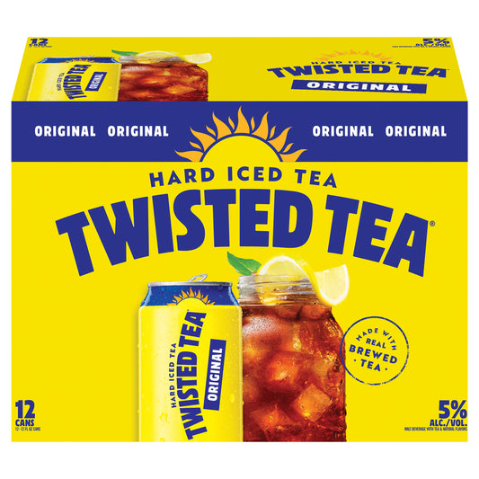 Twisted Tea Original, Hard Iced Tea (12 fl. oz. Can, 12pk.)