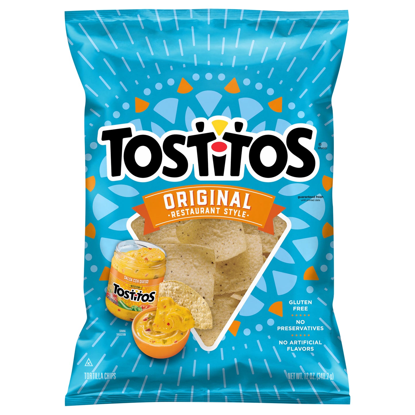 Tostitos Tortilla Chips Original Restaurant Style 12 Oz