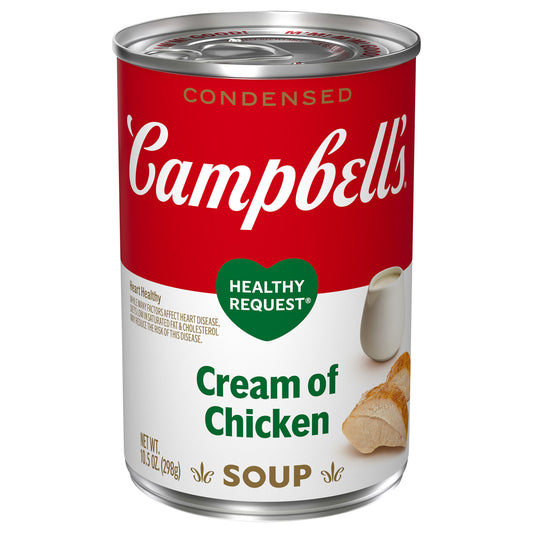 Campbell's Healthy Request Cream of Chicken Condensed Soup 10.5 oz