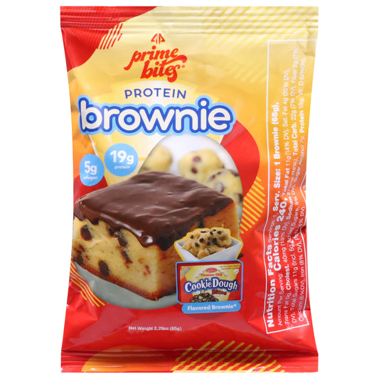 Prime Bites Protein Cookie Dough Brownie 2.29 oz